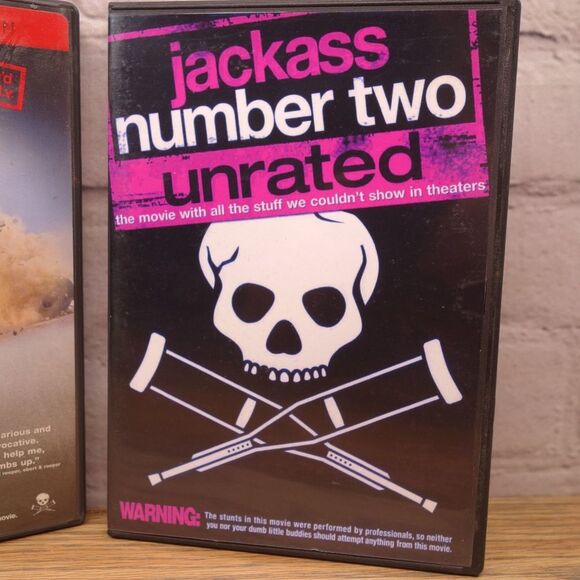 Jackass Movie Collection Jackass The Movie And Jackass Number Two DVD - Picture 3 of 3